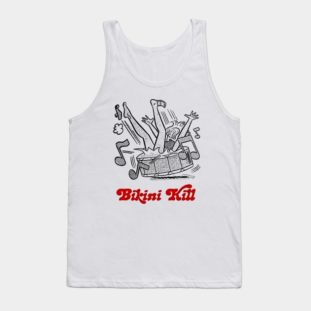 Bikini Kill ////// Punk Girl Design Tank Top by DankFutura